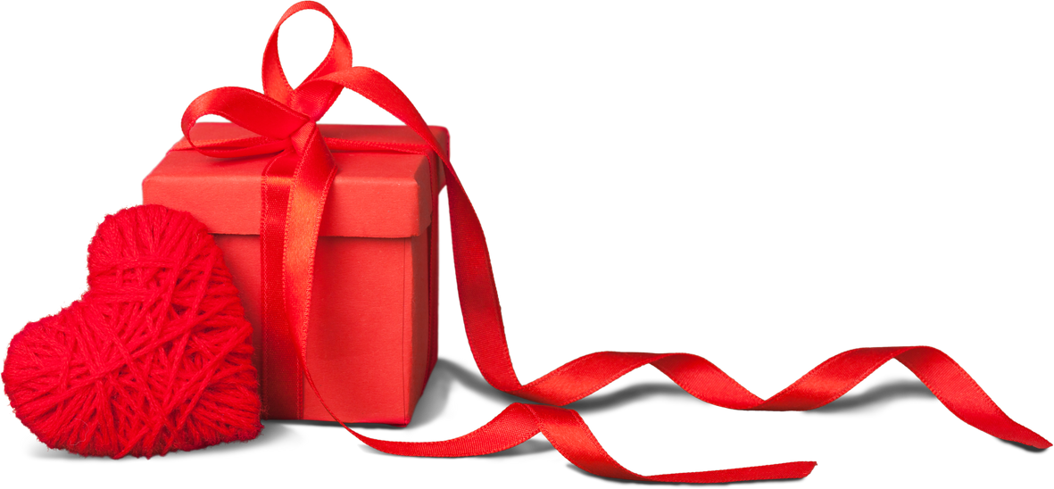 Red Gifts and Hearts 