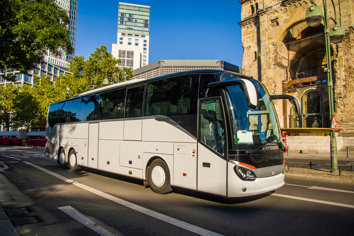 Coach bus